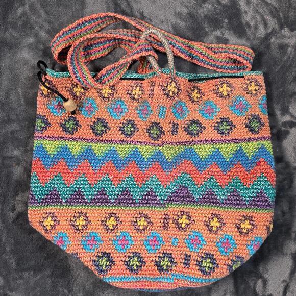 None Handbags - Oaxaca Mochila Bucket Purse Cross-Body Shoulder Bag